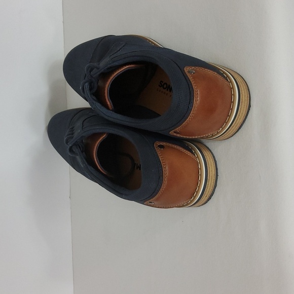 Sonoma Men's Gray Lace Up Round Toe 10 M - Picture 3 of 5